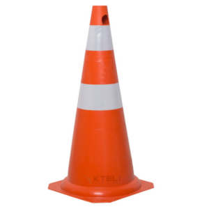 Cone Flexível com Faixa Refletiva