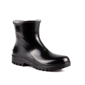 Bota de PVC Impermeável Cano Curto Preta