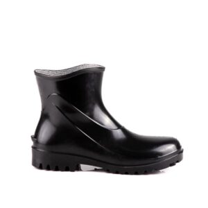 Bota de PVC Impermeável Cano Curto Preta