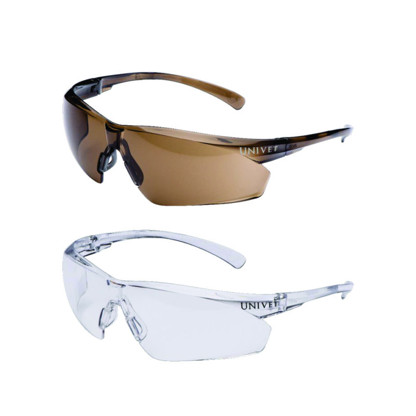 Óculos 505u Lente Incolor/Marrom Univet | SL EPI
