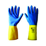 luva neoprene forrada bicolor