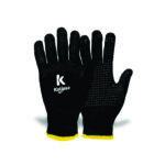 luva de algodão pigmentada tatex preta