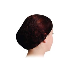 touca de rede preta poliamida descartável