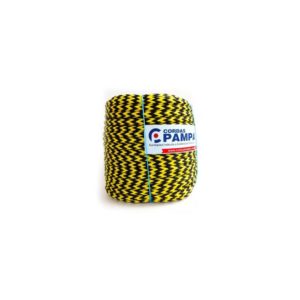 Corda Zebrada Amarelo/Preto
