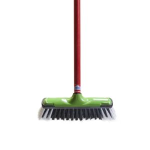 Vassoura Nylon Reto Bicolor da Dnix