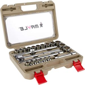 Jogo de Soquetes Estriados da Mayle