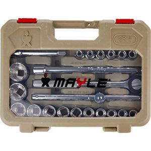 Jogo de Soquetes Estriados da Mayle