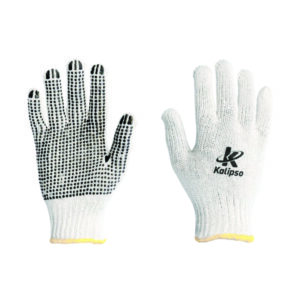 luva de algodão pigmentada tatex branca