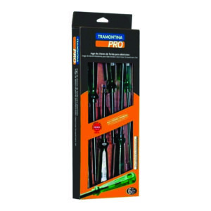 Chaves Fenda Eletricista 6 Peças Tramontina