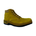 Botina de Couro Nobuck Agrícola Mel