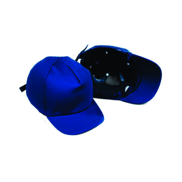 Boné de Segurança Azul Com Casquete