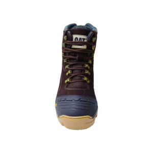 Bota de Couro Caterpillar Cor Chocolate e Café