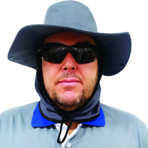 Chapéu Australiano Com Proteção De Pescoço