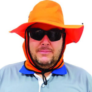 Chapéu Australiano Com Proteção De Pescoço