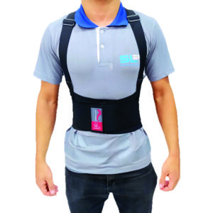 Cinta Ergonômica Lycra com Elástico da SteelFlex