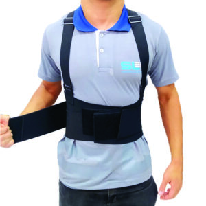 Cinta Ergonômica Lycra com Elástico da SteelFlex