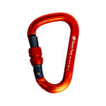 Mosquetão JUMB HMS Alumínio Trava de Rosca